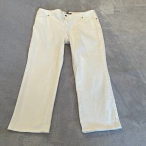 Chico's Crop White Pants Chico 12